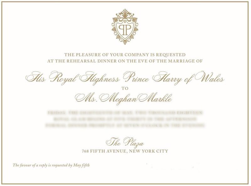 royal wedding watch party invitation