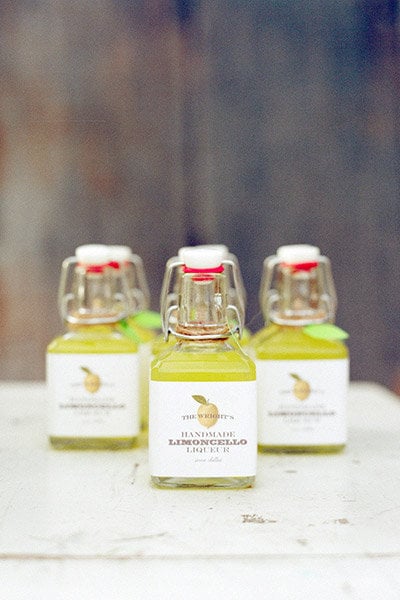 limoncello favors