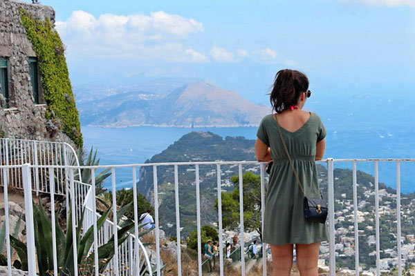 girl on balcony