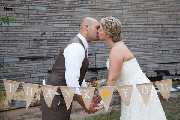 wedding thank you sign