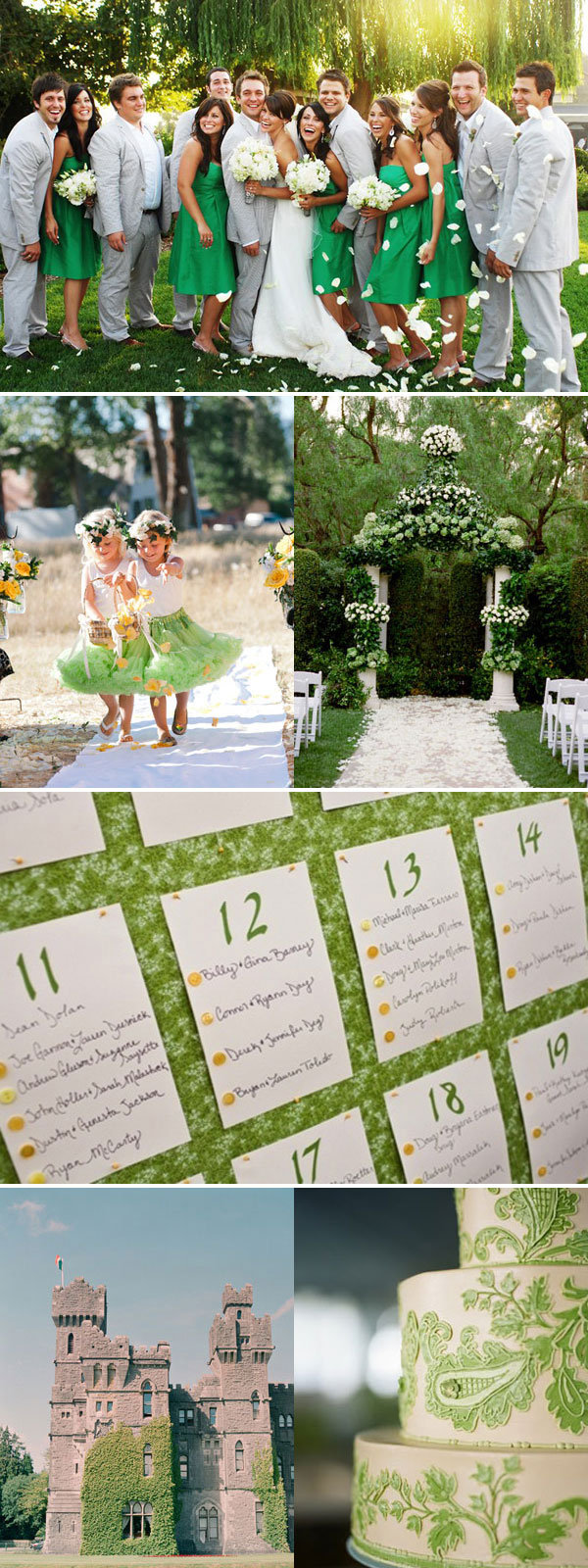 green wedding ideas