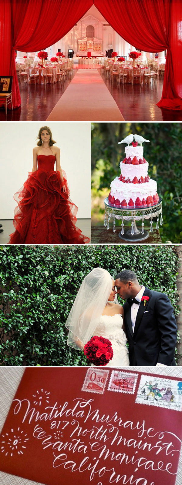 red wedding ideas