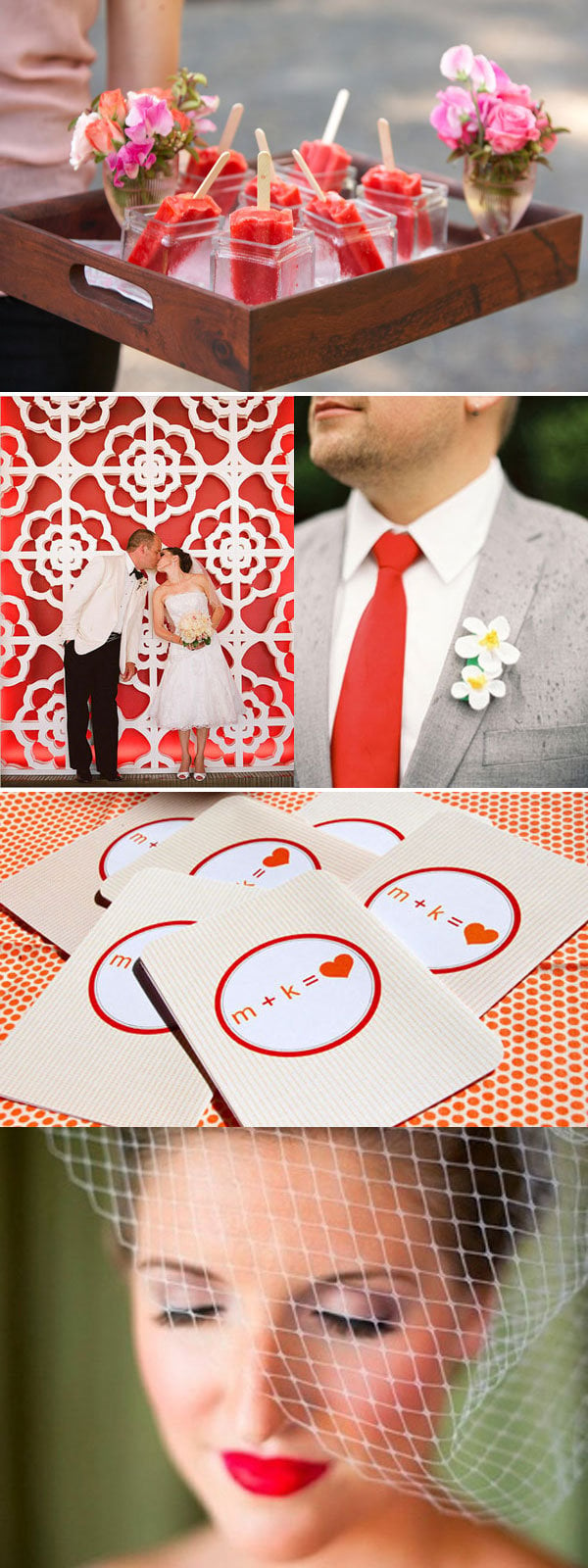 red wedding ideas