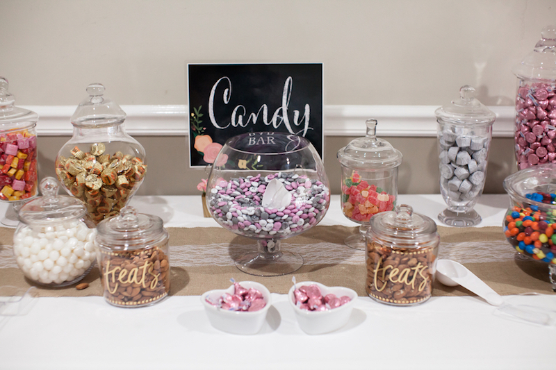 wedding candy bar