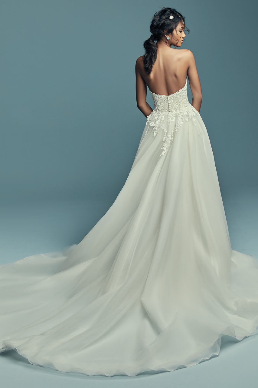 Maggie Sottero Stephanie Back Bustle Maggie Sottero Stephanie Back Bustle