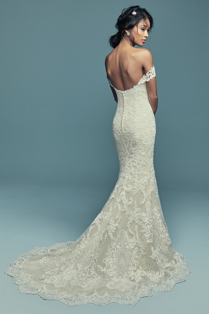 Maggie Sottero Stephanie Back Maggie Sottero Stephanie Back