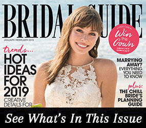 Your Source For Wedding Planning Ideas And Advice Bridalguide Inside The Jan Feb Issue