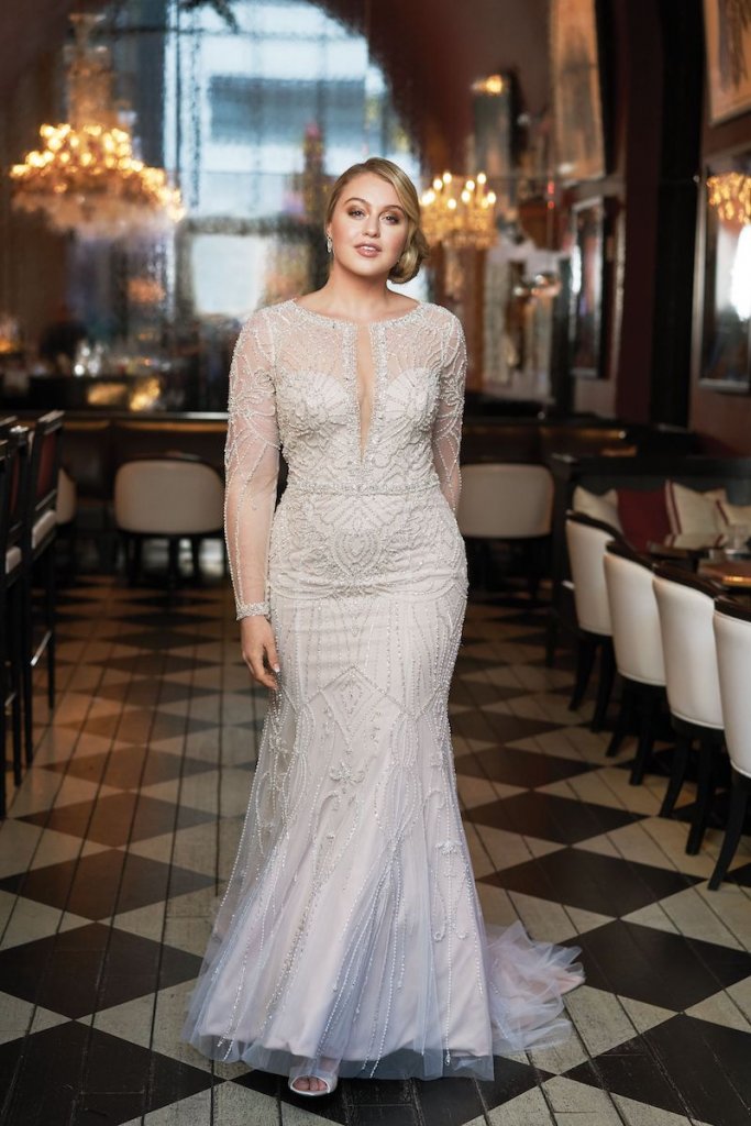 curvy bridal gowns