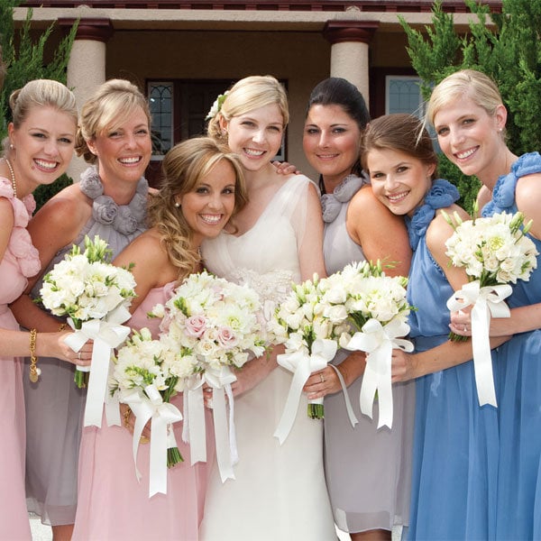 mix and match bridesmaids dresses