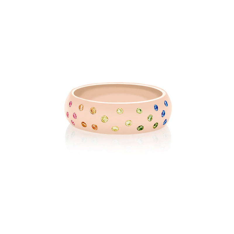 10 Rainbow Rings We Love BridalGuide