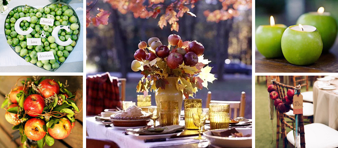apple wedding ideas
