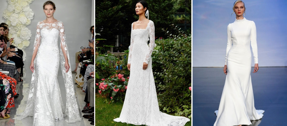 15 Swoon-Worthy Sleeved Gowns