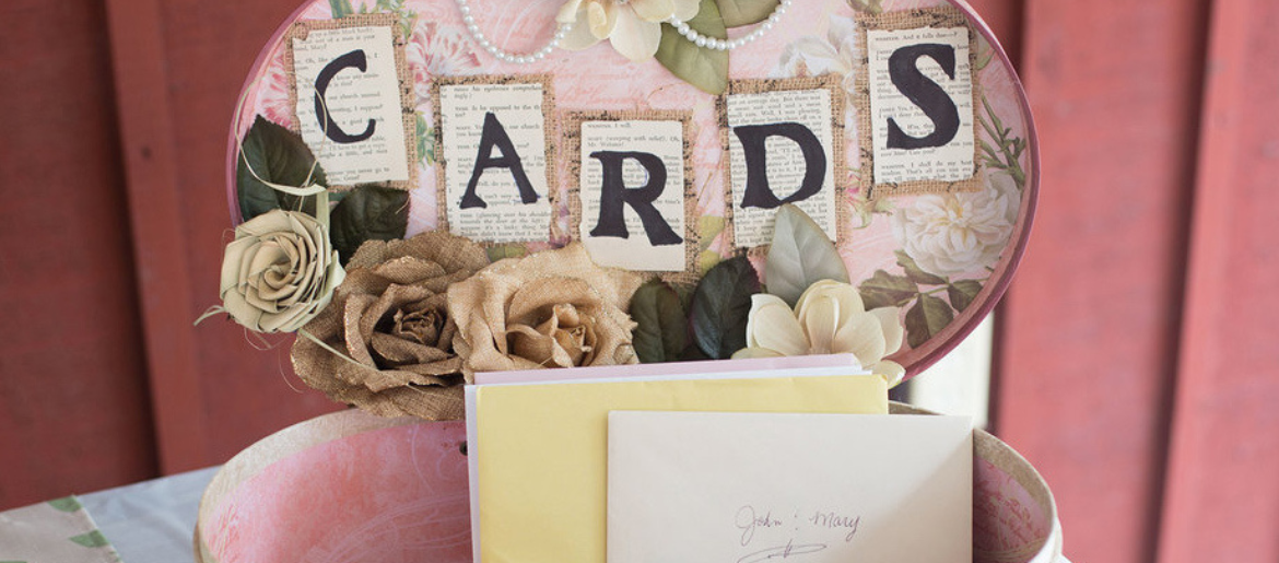wedding card box