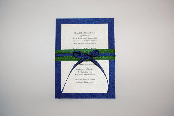 Advanced: Embossed Invites Advanced: Embossed Invites