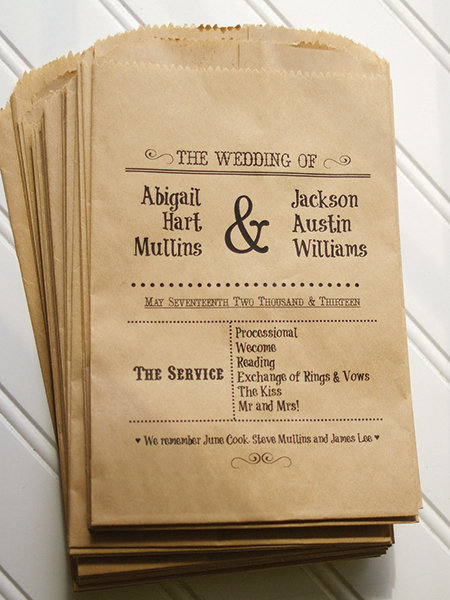 Wedding Program Wedding Program