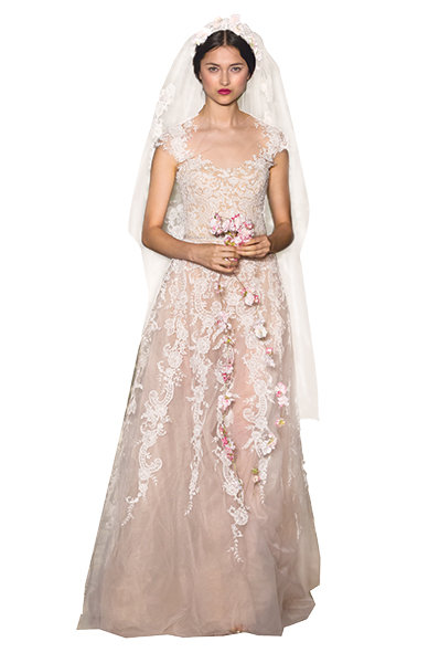 floral fantasy gown