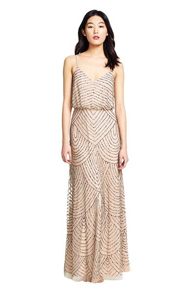 Gold Bridesmaid Dresses