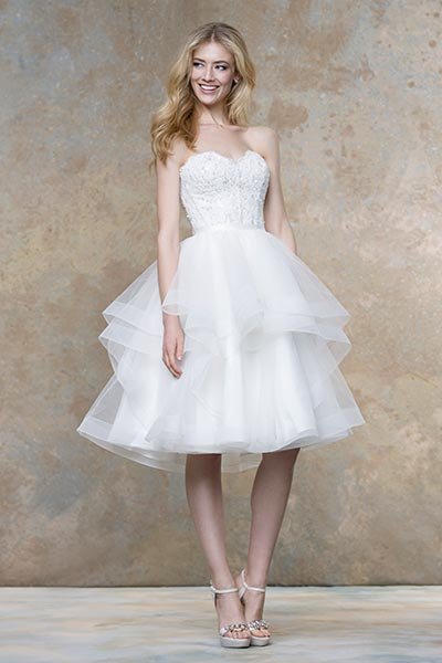 Top 20 Short(er) Wedding Dresses | BridalGuide
