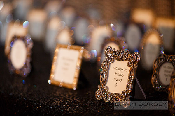Framed Escort Card Displays
