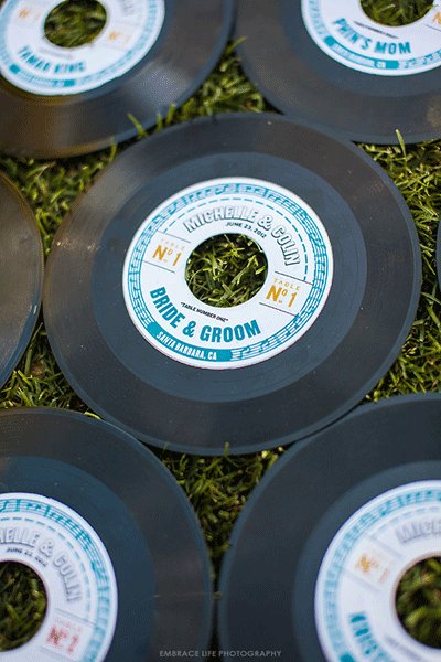 Quirky Escort Card Displays