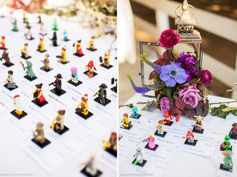 Quirky Escort Card Displays