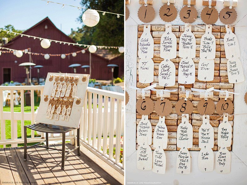 35 Cool Ways to Display Your Escort Cards BridalGuide