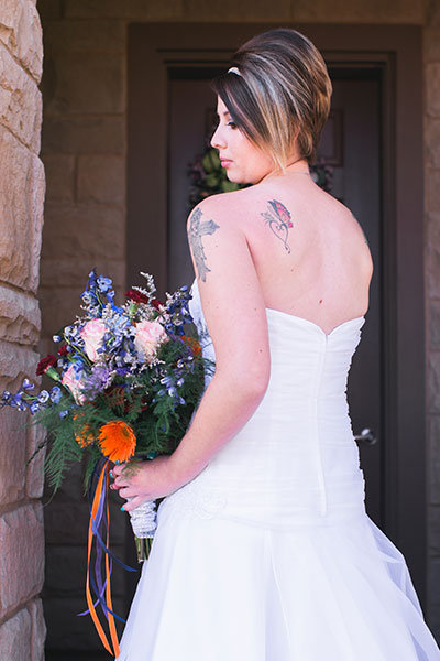 Short Wedding Hairstyle