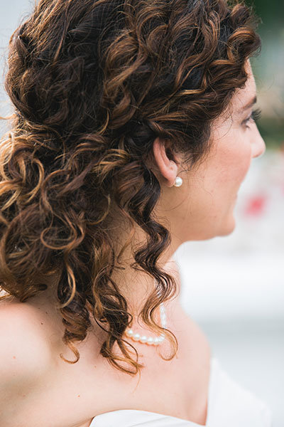 Short Wedding Hairstyle