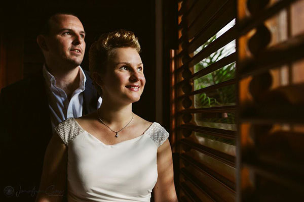 Short Wedding Hairstyle