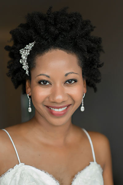 Short Wedding Hairstyle