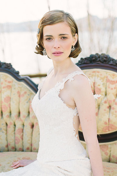 Short Wedding Hairstyle