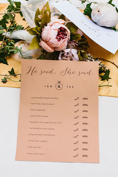  Pay Homage to How You Met, Fell in Love, or Got Engaged