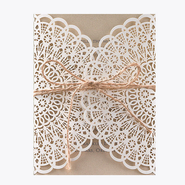 Laser-Cut Invitation