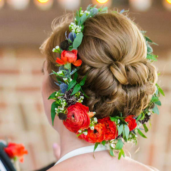 Wrapped Around an Updo