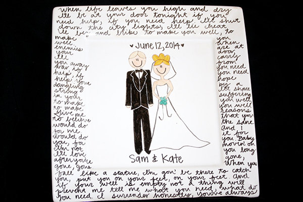 Lyrics Plate Lyrics Plate