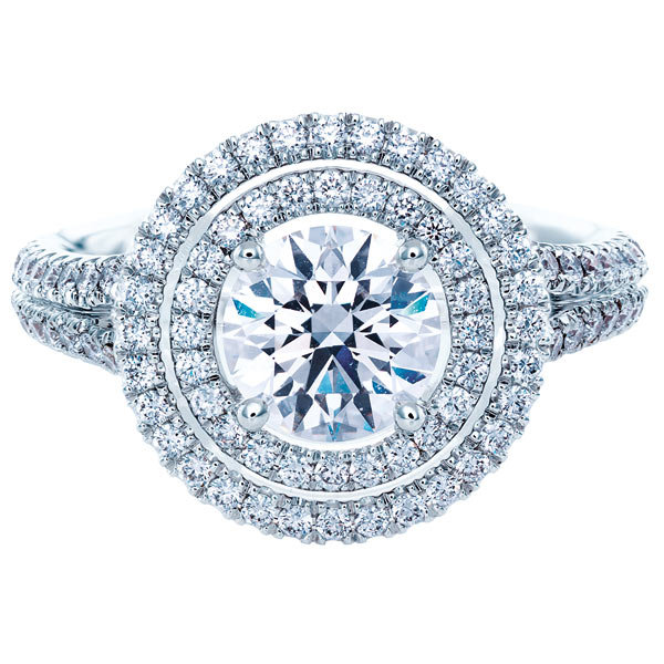 Spiral Circle Engagement Ring Spiral Circle Engagement Ring