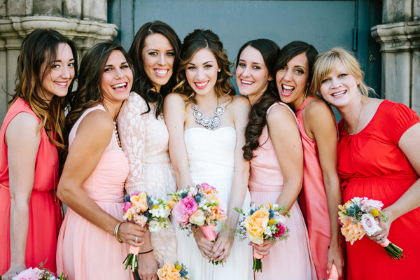 Mix & Match Done Right: 25 Ideas for Your Bridesmaids | BridalGuide
