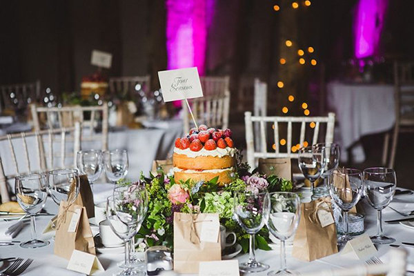 wedding dessert centerpiece