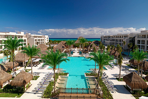 January: Playa del Carmen, Mexico