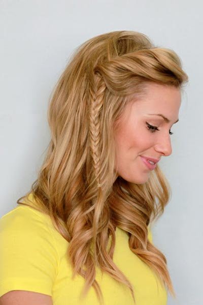 The Side-Twist Fishtail Braid