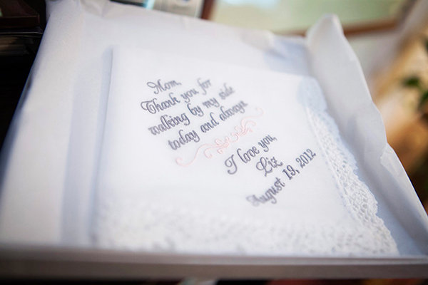 Don’t include your wedding date on the gift