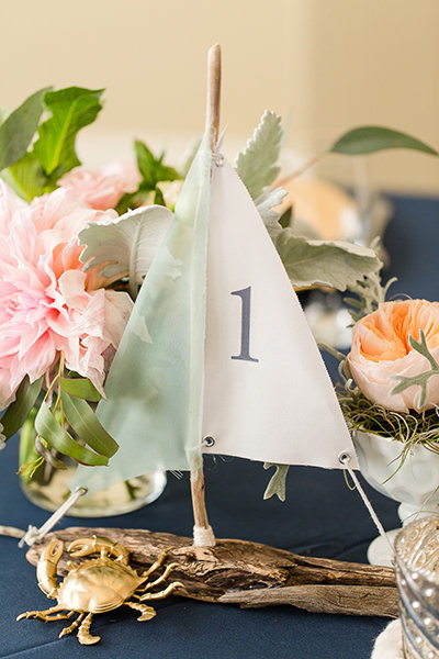 sailboat table numbers