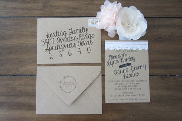 Beautiful Wedding Invitations You Can Make Yourself Bridalguide