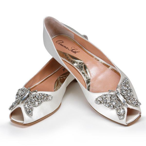 embellished flats for wedding