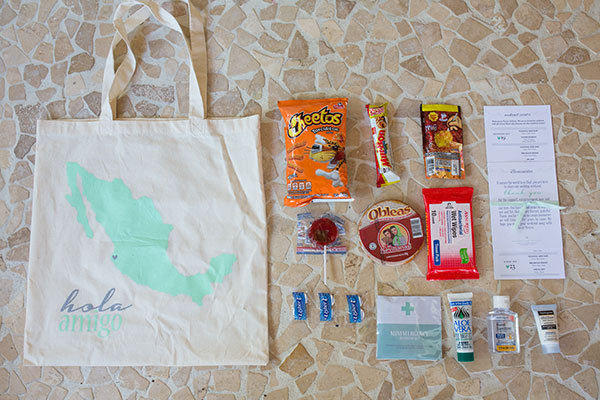 Skip: Super custom welcome bags