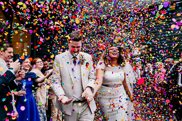 Ceremony Exit: Confetti Poppers