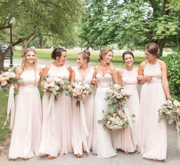25 Gorgeous Spring Bridesmaid Dresses from Real Weddings | BridalGuide