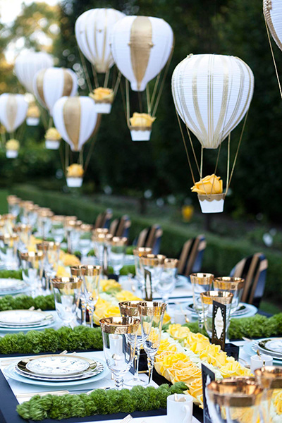 Overhead Centerpieces