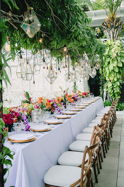 Overhead Centerpieces