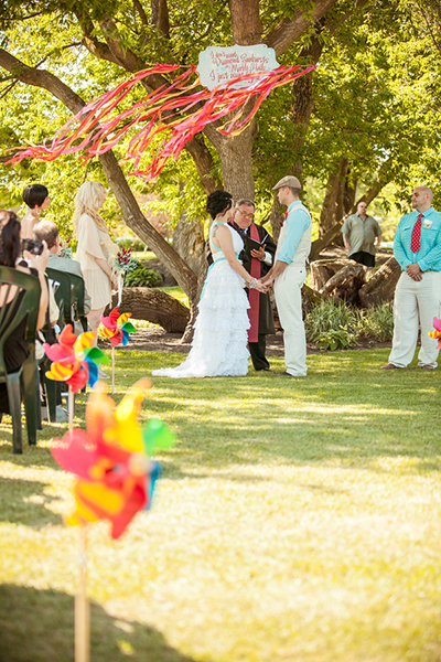 Rainbow Pinwheels